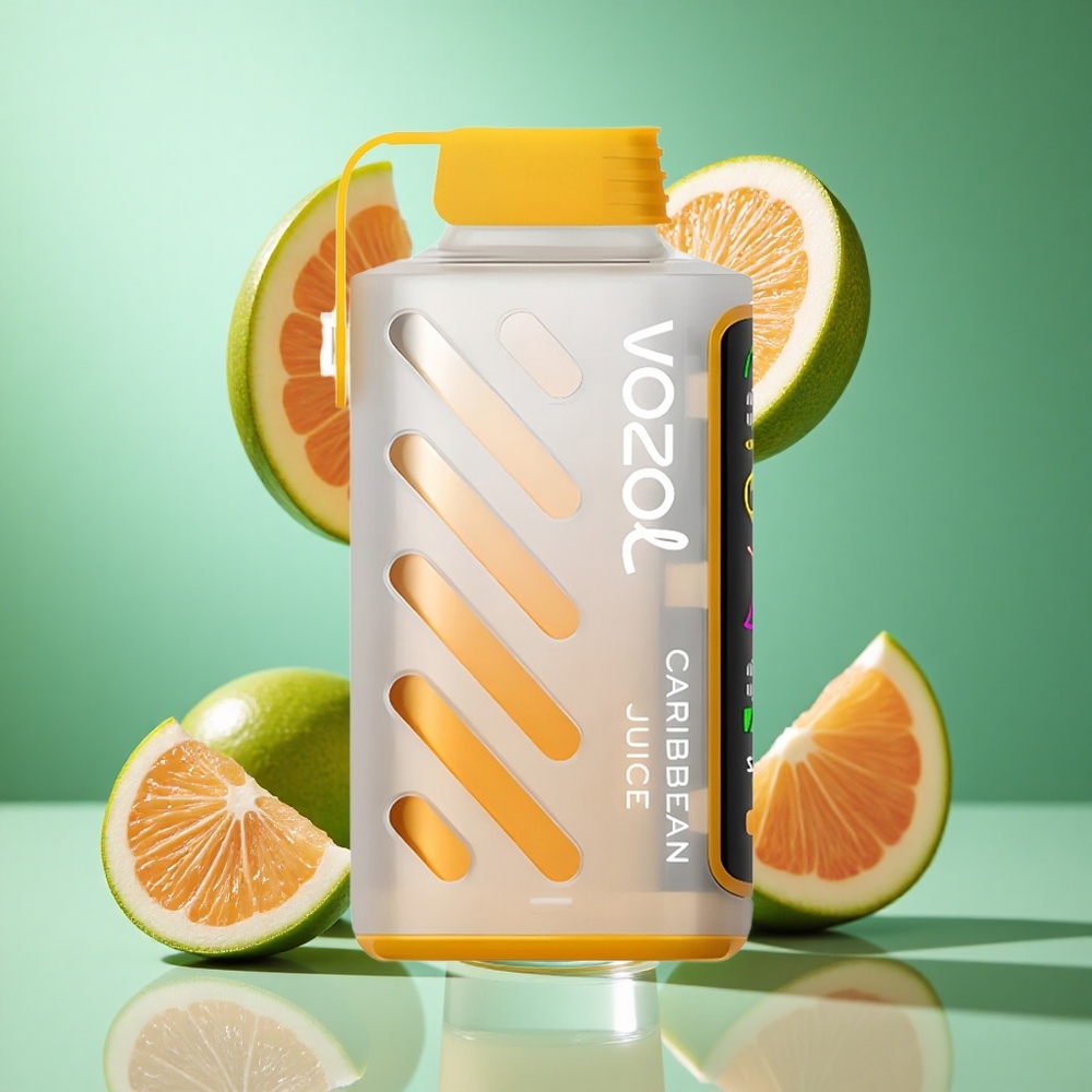 VOZOL Gear Power 20000 Puffs Caribbean Juice UK wholesale vapes with Dual Mesh Coil