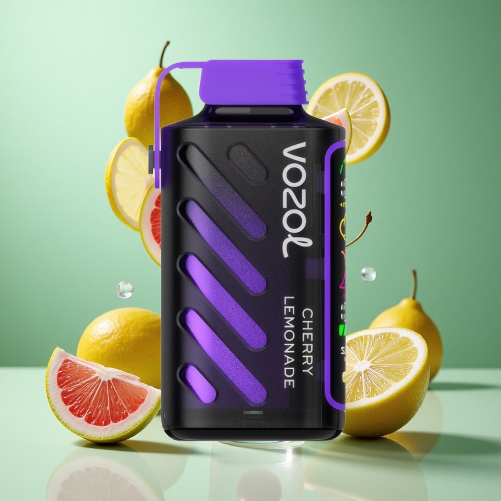 VOZOL Gear Power 20000 Puffs Cherry Lemonade UK wholesale vapes with S.i.L.C. Tech & Dual Mesh Coil