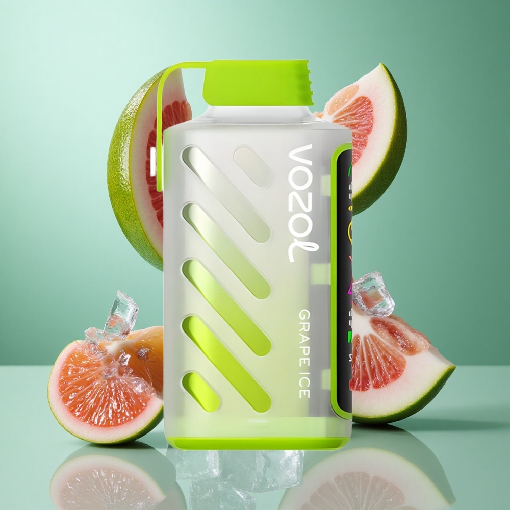 VOZOL Gear Power 20000 Puffs Grape Ice UK wholesale vapes with Dual Mesh Coil & Full Screen Display