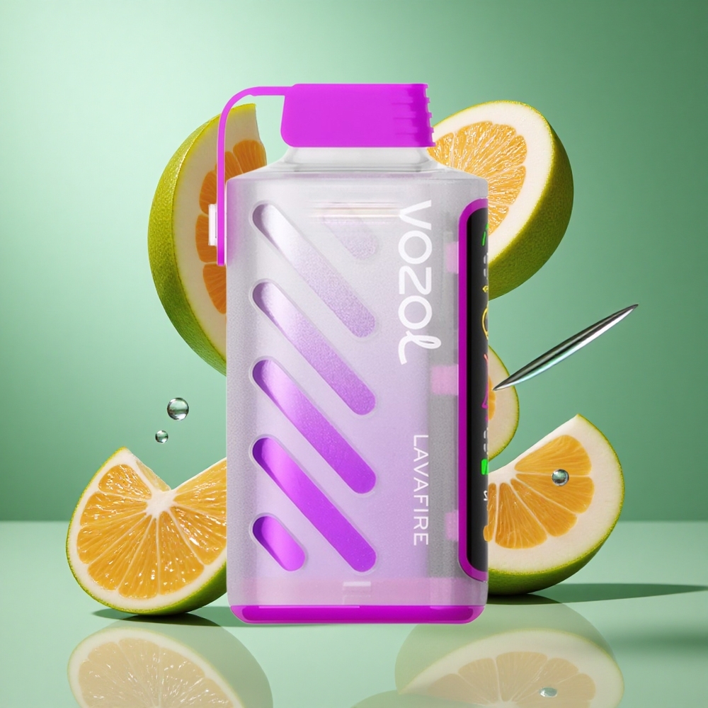 VOZOL Gear Power 20000 Puffs Lavafire UK wholesale vapes with S.i.L.C. Tech & Dual Mesh Coil