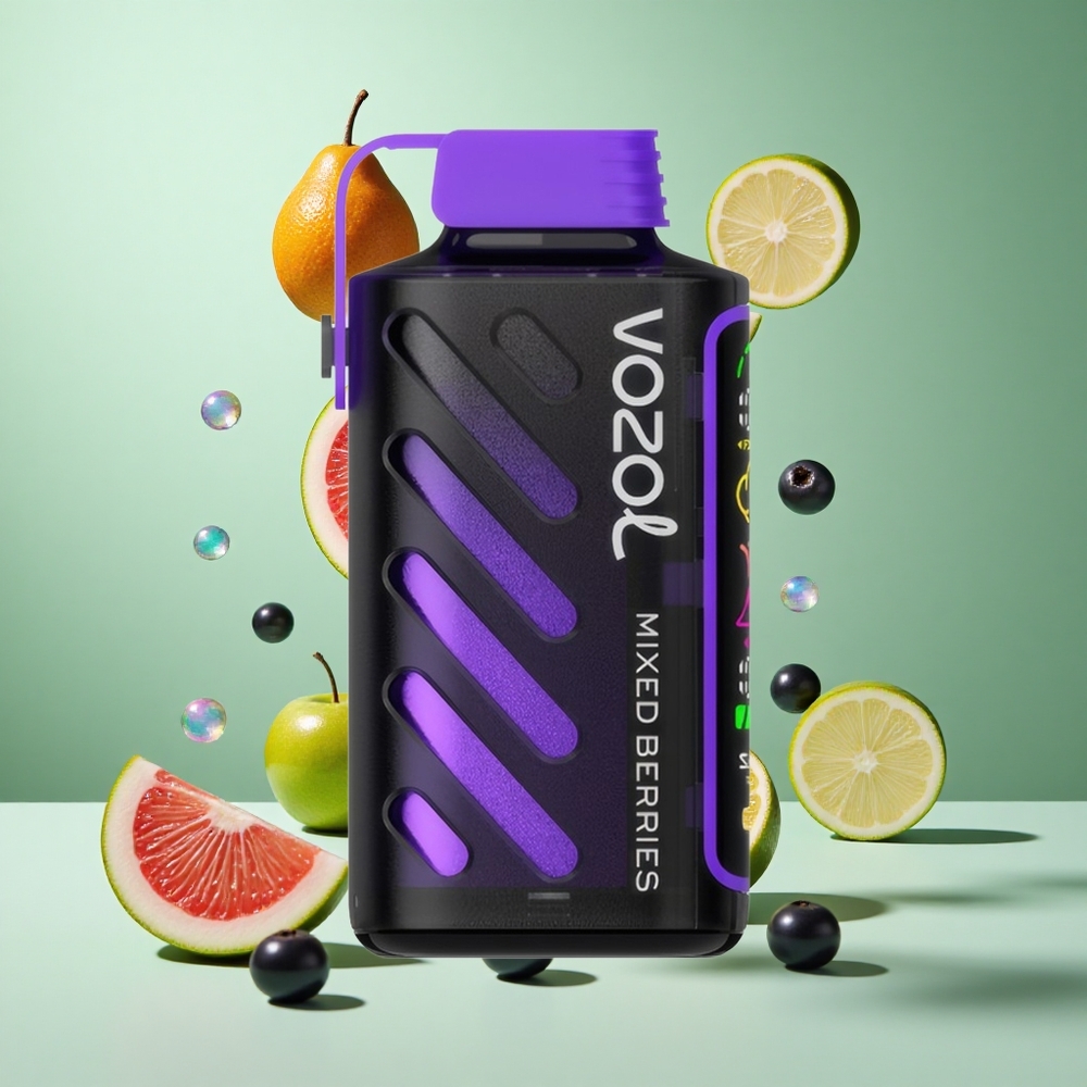 VOZOL Gear Power 20000 Puffs Mixed Berries UK wholesale vapes with S.i.L.C. Tech & Dual Mesh Coil