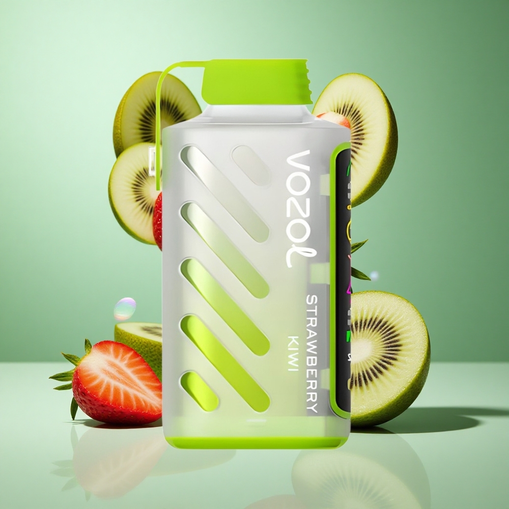 VOZOL Gear Power 20000 Puffs Strawberry Kiwi UK wholesale vapes with S.i.L.C. Tech & Dual Mesh Coil