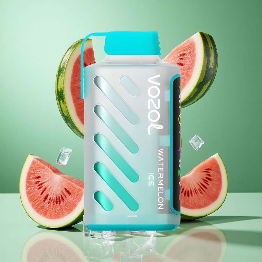 VOZOL Gear Power 20000 Puffs Watermelon Ice UK wholesale vapes with Dual Mesh Coil