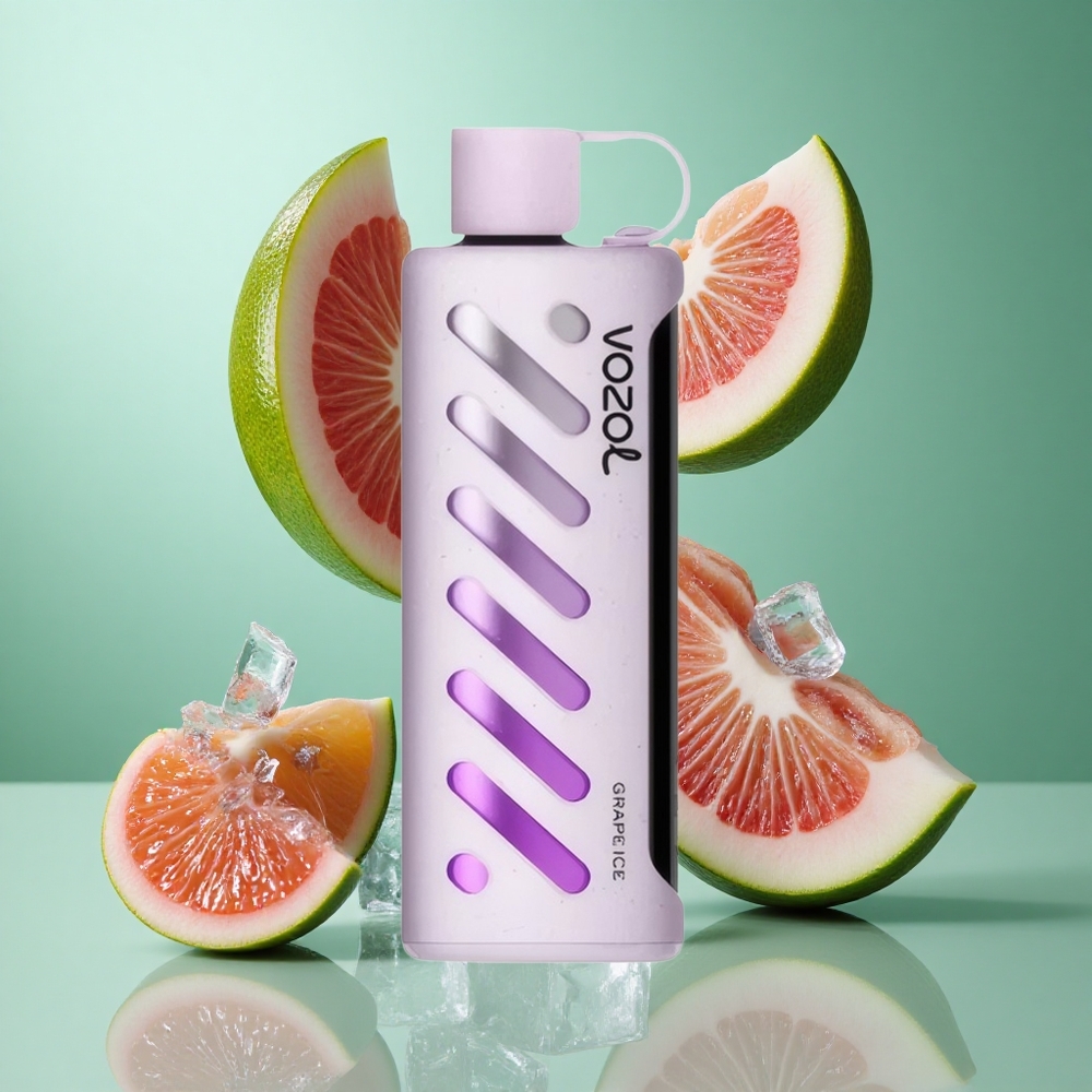 VOZOL Gear Shisha 25000 Puffs Grape Ice UK wholesale vapes with S.i.L.C Tech & Dual Mesh Modes