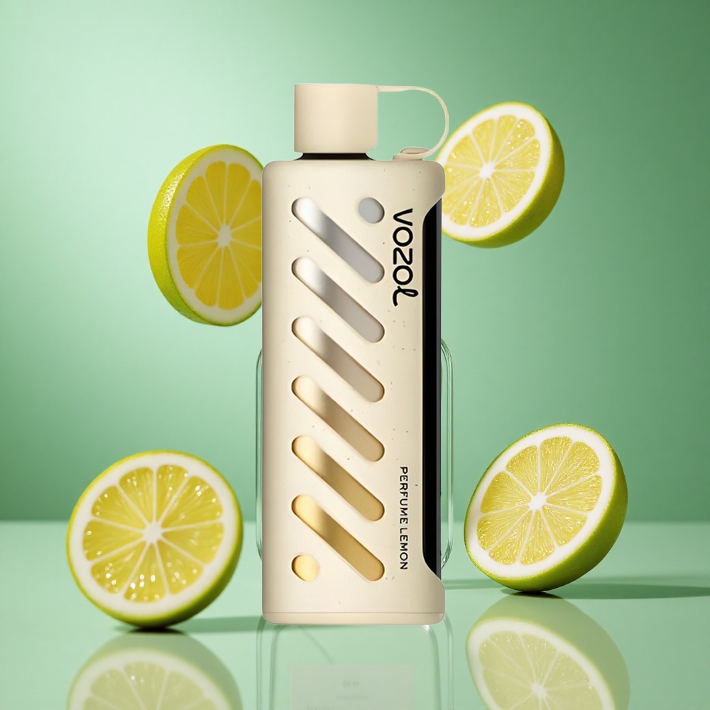 VOZOL Gear Shisha 25000 Puffs Lemon UK wholesale vapes with S.i.L.C Tech & Dual Mesh Modes