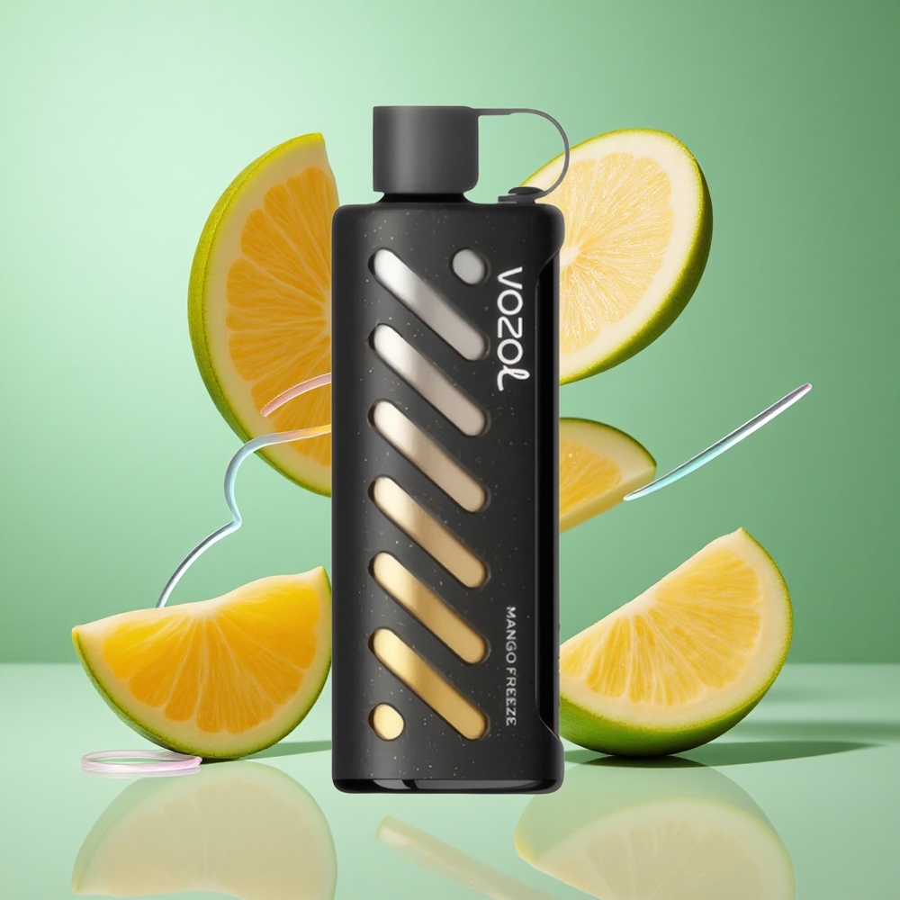 VOZOL Gear Shisha 25000 Puffs Mango Freeze UK Wholesale Vapes Dual Mesh Dual Modes