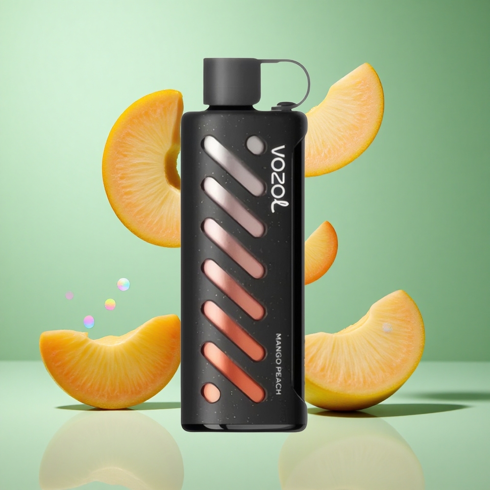 VOZOL Gear Shisha 25000 Puffs Mango Peach UK Wholesale Vapes Dual Mesh Dual Modes
