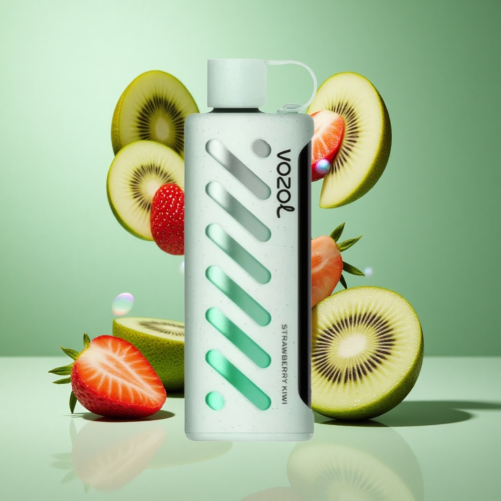 VOZOL Gear Shisha 25000 Puffs Strawberry Kiwi UK wholesale vapes with S.i.L.C Tech & Dual Mesh