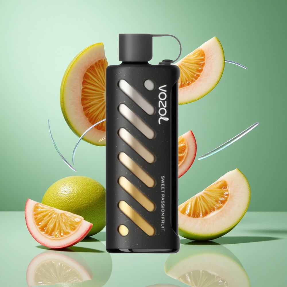 VOZOL Gear Shisha 25000 Puffs Sweet Passion Fruit UK Wholesale Vapes with S.i.L.C Tech & Dual Mesh Modes