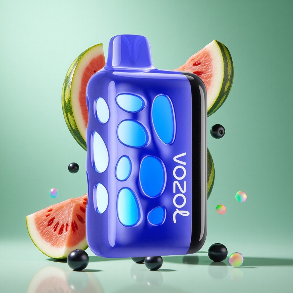 VOZOL RAVE 40000 Blueberry Watermelon UK wholesale vapes with Beat-Synced Party Mode