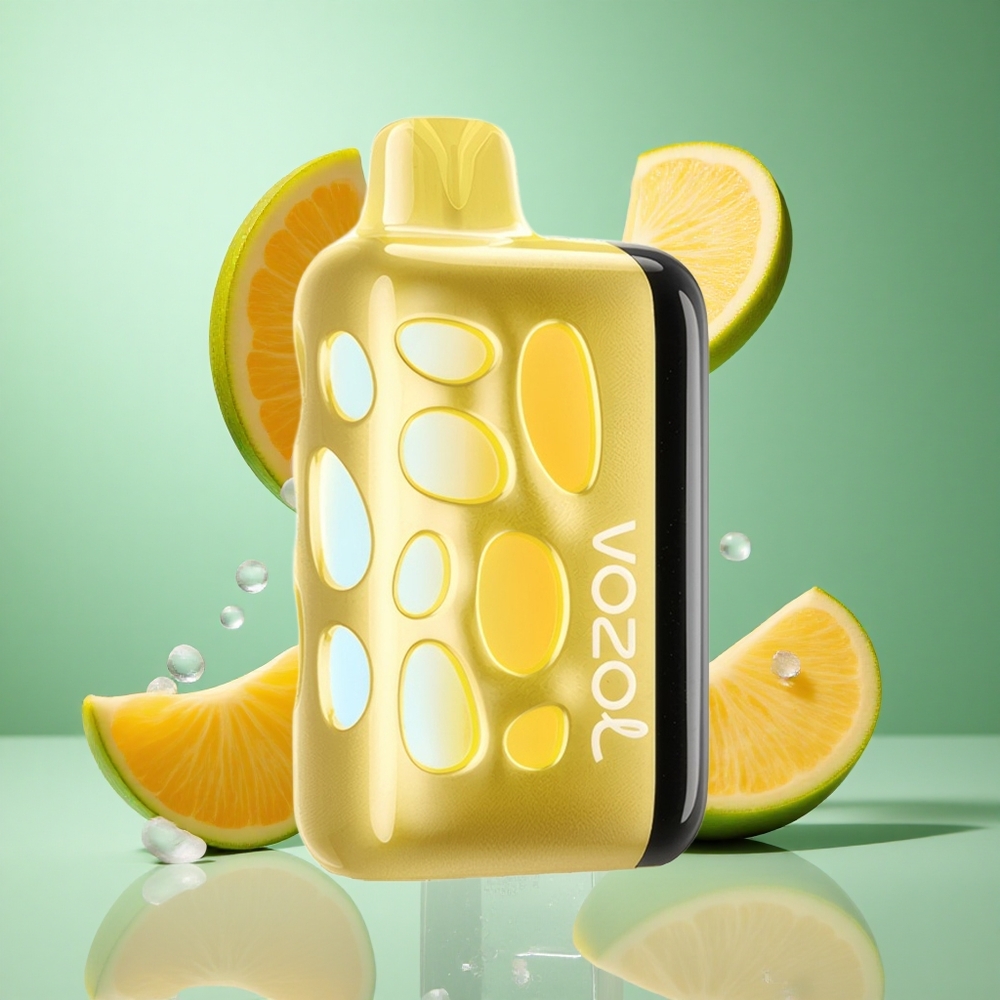 VOZOL RAVE 40000 Mango Ice UK Wholesale Vapes with Beat-Synced Party Mode
