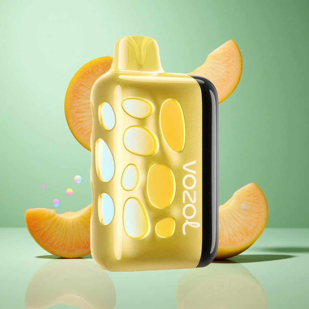 VOZOL RAVE 40000 Mango Peach UK wholesale vapes with Beat-Synced Party Mode
