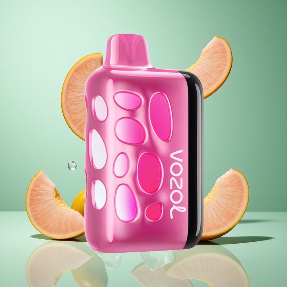 VOZOL RAVE 40000 Peach Ice UK wholesale vapes with Beat-Synced Party Mode