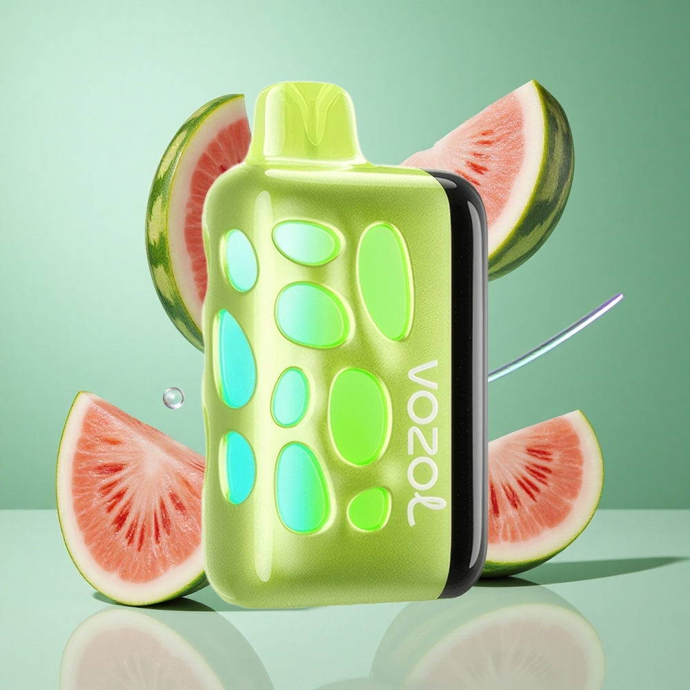 VOZOL RAVE 40000 Watermelon Bubblegum UK wholesale vapes with Beat-Synced Party Mode