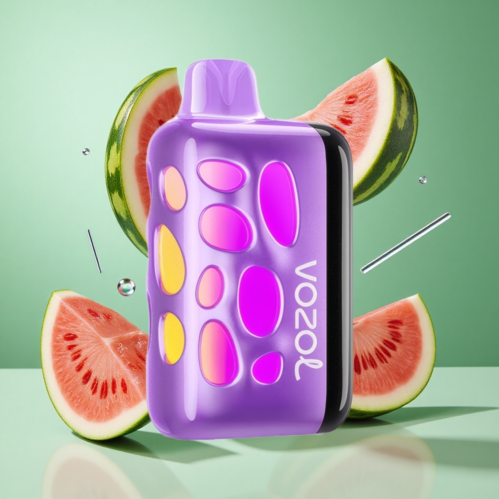 VOZOL RAVE 40000 Watermelon Razz Rancher UK wholesale vapes with Beat-Synced Party Mode