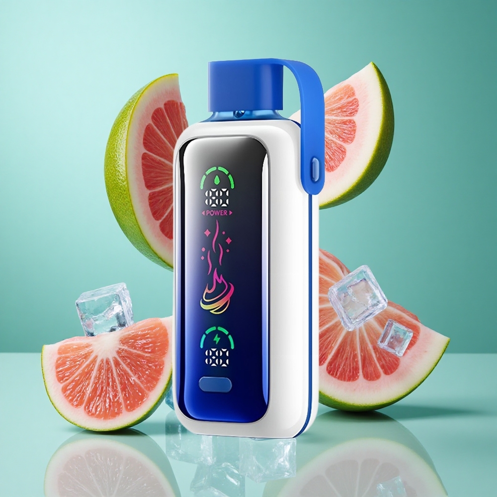 VOZOL Star 20000 Puffs Blue Razz Ice UK wholesale vapes with 2.2" HD mirror screen