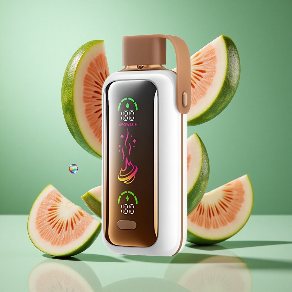 VOZOL Star 20000 Puffs Dragon Strawnana Dual Mesh UK wholesale vapes 2.2" HD mirror screen