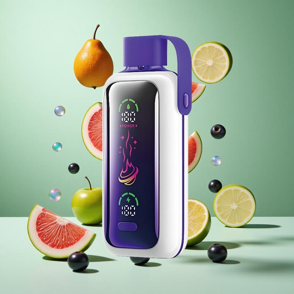 VOZOL Star 20000 Puffs Mixed Berries UK wholesale vapes with 2.2" HD mirror screen & Dual mesh