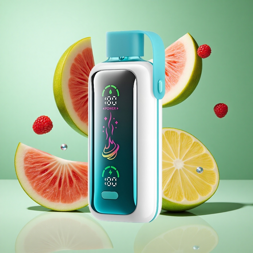 VOZOL Star 20000 Puffs Raspberry Apple Watermelon Pineapple UK wholesale vapes with 2.2" HD mirror screen & Dual mesh