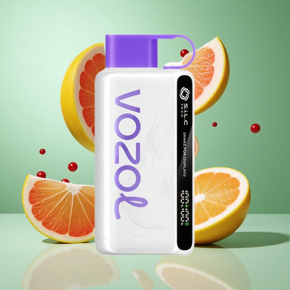 VOZOL STAR 9000/12000 Cranberry Mango Grapefruit UK wholesale vapes with 30% faster charge