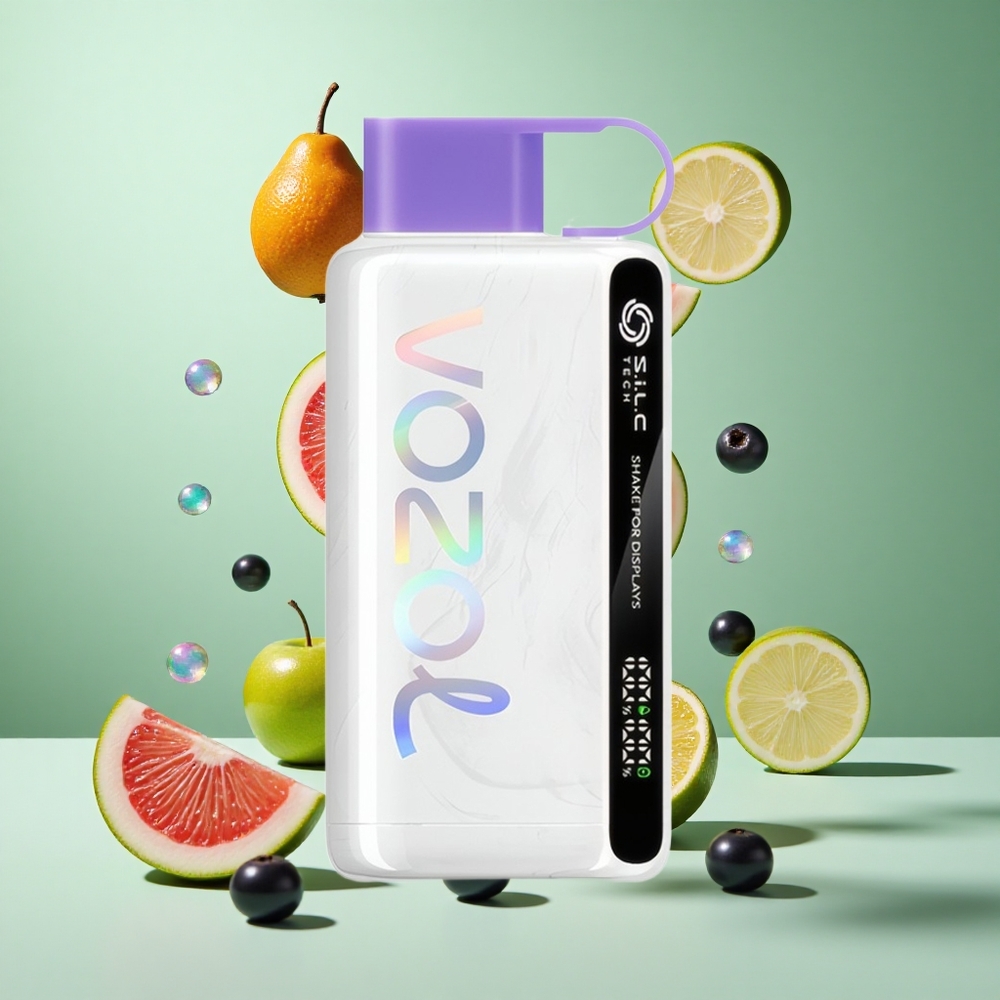 VOZOL STAR 9000/12000 Mixed Berries UK wholesale vapes with Shake for Displays and 650mAh Battery