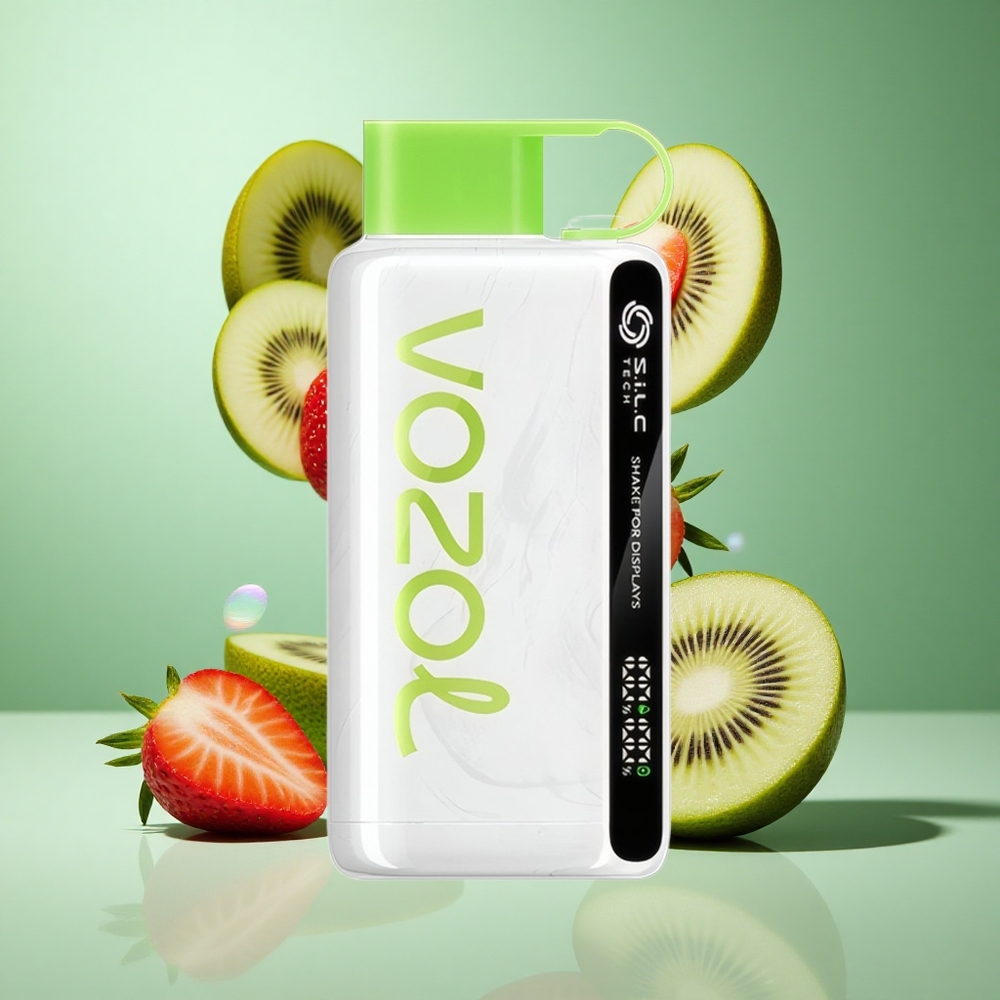 VOZOL STAR 9000/12000 Strawberry Kiwi UK wholesale vapes with 30% faster charge