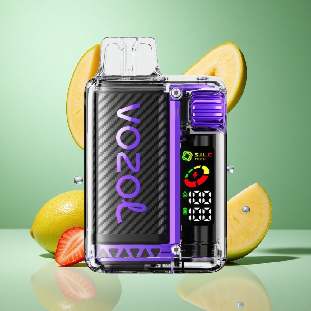 VOZOL Vista 20000 Puffs Strawberry Mango UK Wholesale Vapes with OLED Screen & 6-Level Watt Adjustment