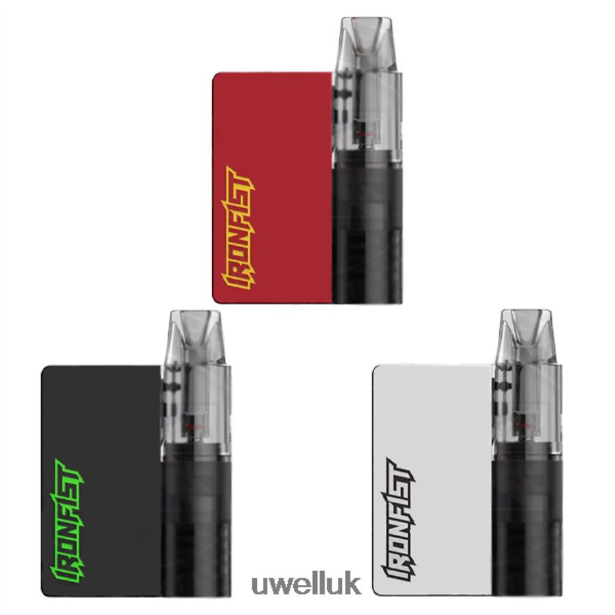 UWELL CALIBURN IRONFIST L POD MOD Metallic Silver 4P2XFT158 - UWELL Vape Flavour