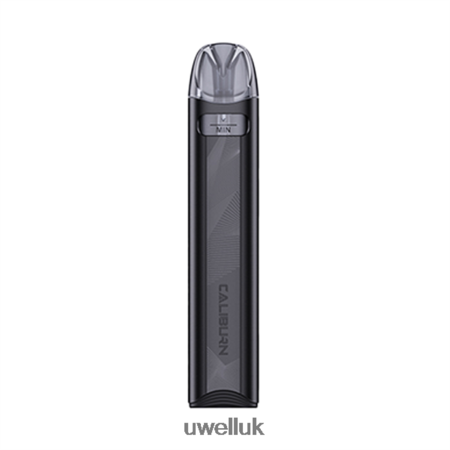 UWELL CALIBURN A3S KIT (POD SYSTEM) Midnight Black 4P2XFT24 - UWELL Vape Mod