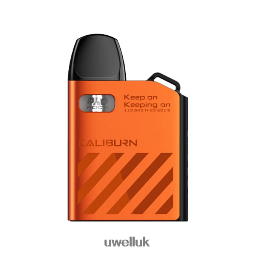 UWELL CALIBURN AK2 KIT | 15W Neon Orange 4P2XFT87 - UWELL Vape For Sale