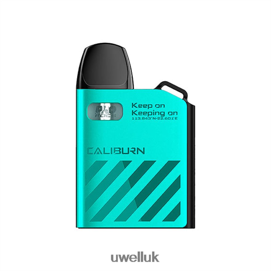 UWELL CALIBURN AK2 KIT | 15W Turquoise Blue 4P2XFT88 - UWELL Vape Flavour