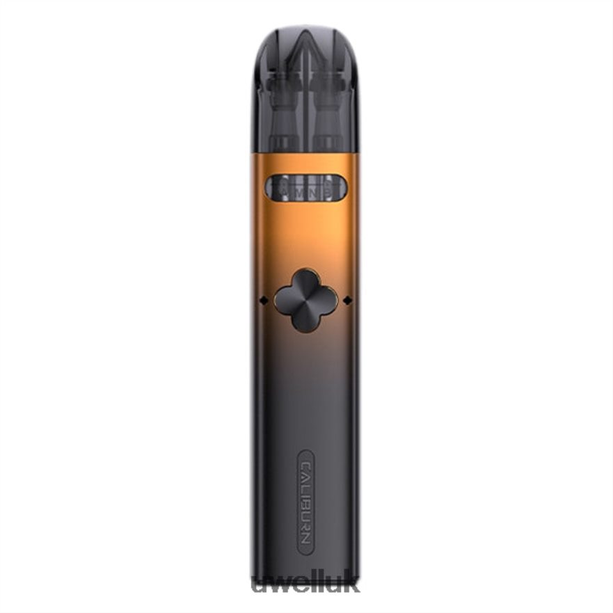 UWELL CALIBURN EXPLORER KIT (POD SYSTEM) Orange/Black 4P2XFT166 - UWELL Vape Refill