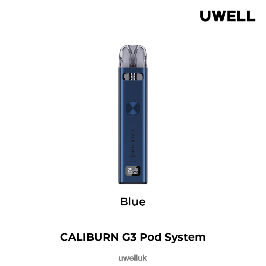 UWELL CALIBURN G3 KIT Blue 4P2XFT134 - UWELL Vape Mod
