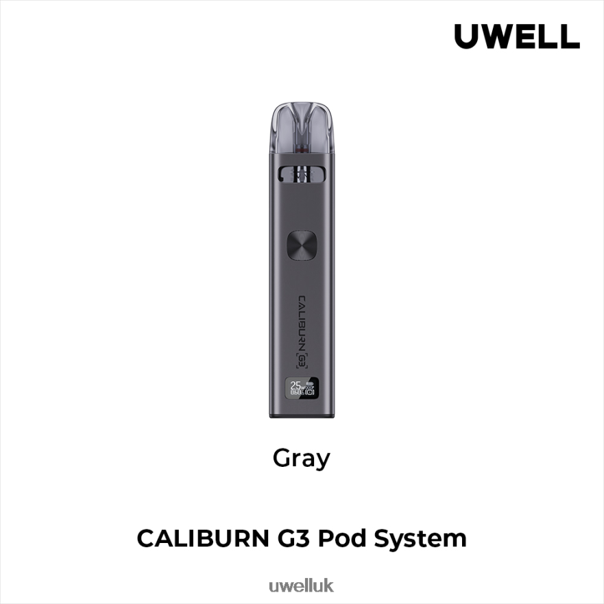 UWELL CALIBURN G3 KIT Gray 4P2XFT135 - UWELL Vape Review