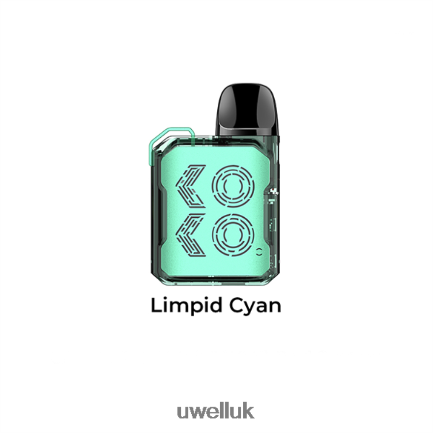 UWELL CALIBURN GK2 POD KIT Limpid Cyan 4P2XFT101 - UWELL London