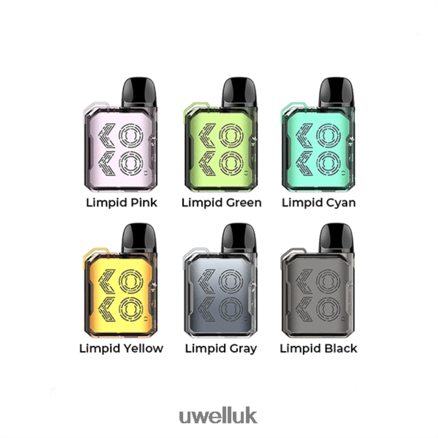 UWELL CALIBURN GK2 POD KIT Limpid Green 4P2XFT104 - UWELL Vape Mod