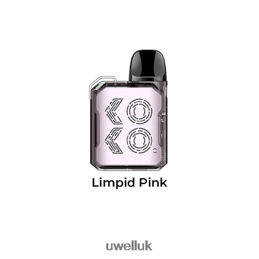 UWELL CALIBURN GK2 POD KIT Limpid Pink 4P2XFT102 - UWELL Vape Kit