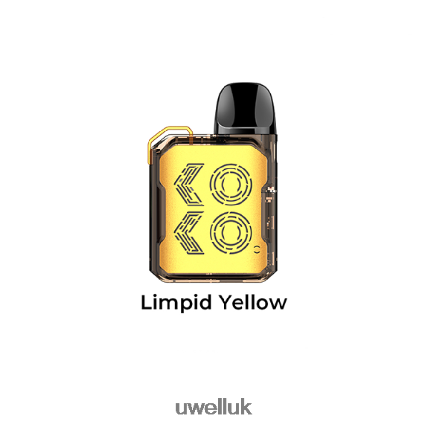 UWELL CALIBURN GK2 POD KIT Limpid Yellow 4P2XFT103 - UWELL Vape Price