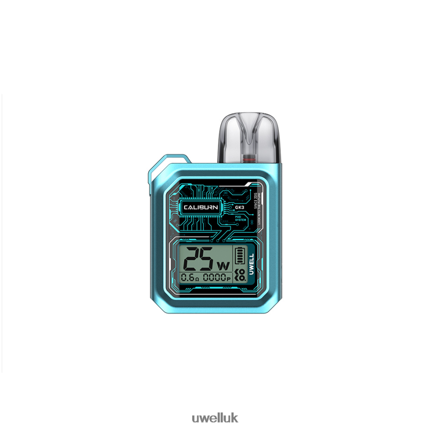 UWELL CALIBURN GK3 POD SYSTEM Blue 4P2XFT173 - UWELL Vape Price
