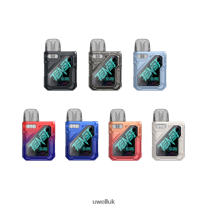 UWELL CALIBURN TENET GK3 KIT POD SYSTEM Gray 4P2XFT224 - UWELL Vape Mod